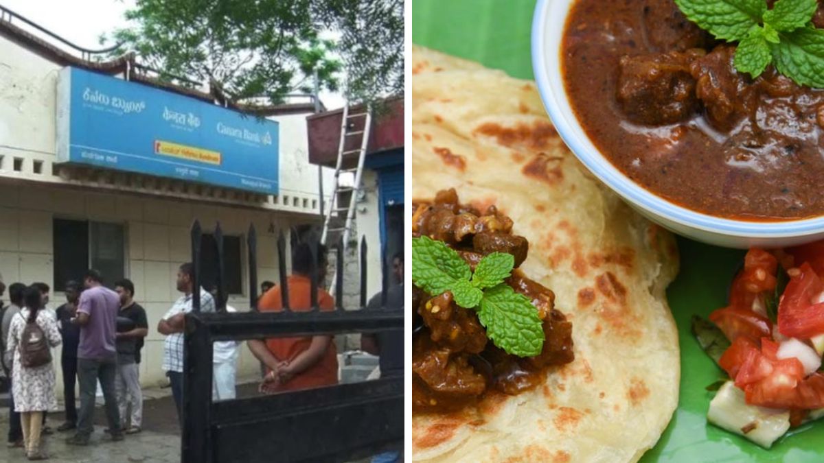 parotta and beef festival at Canara bank
